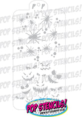 Spiders and scary faces